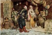 Arab or Arabic people and life. Orientalism oil paintings 117